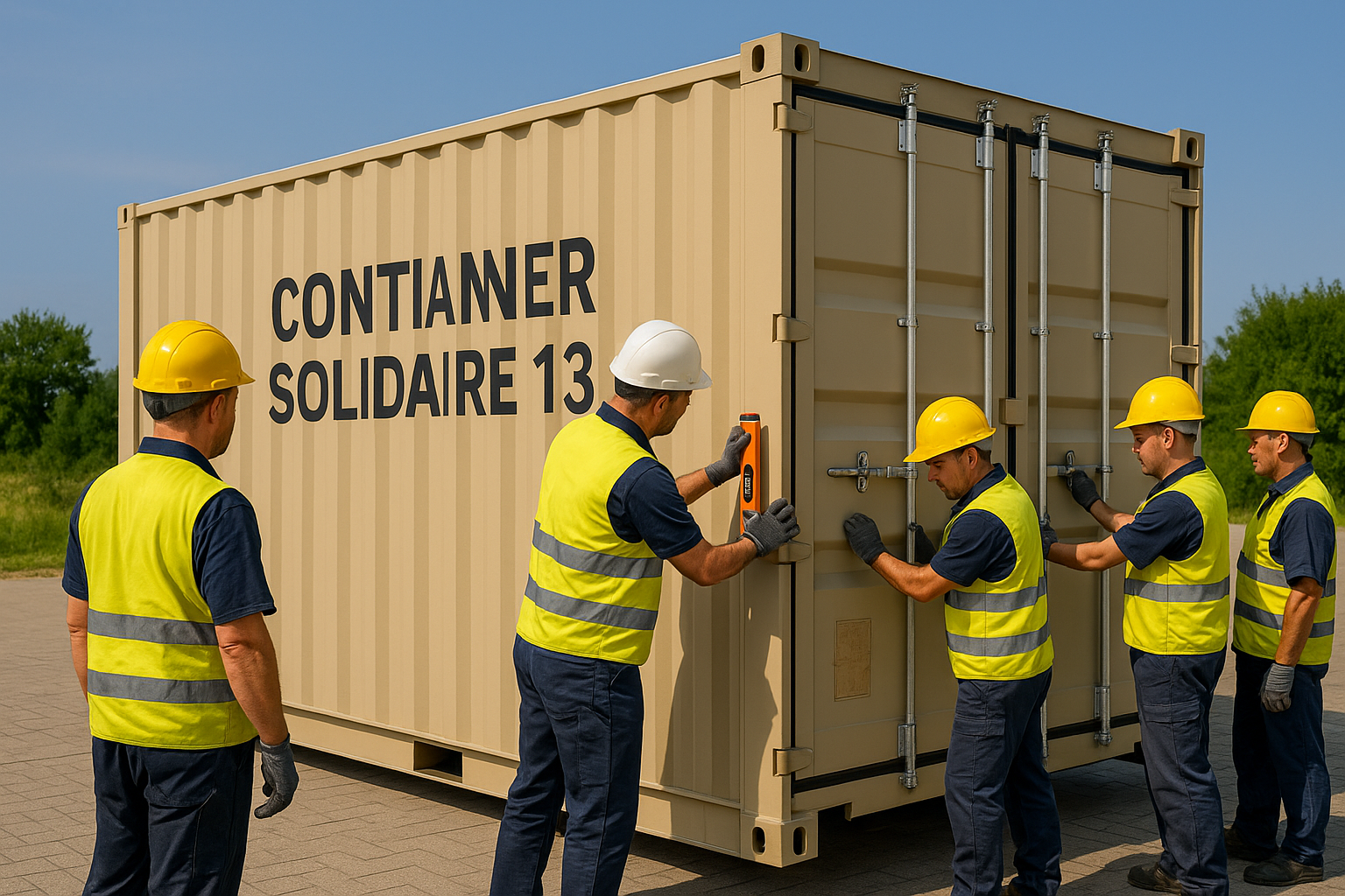 Ăquipe Container Solidaire 13