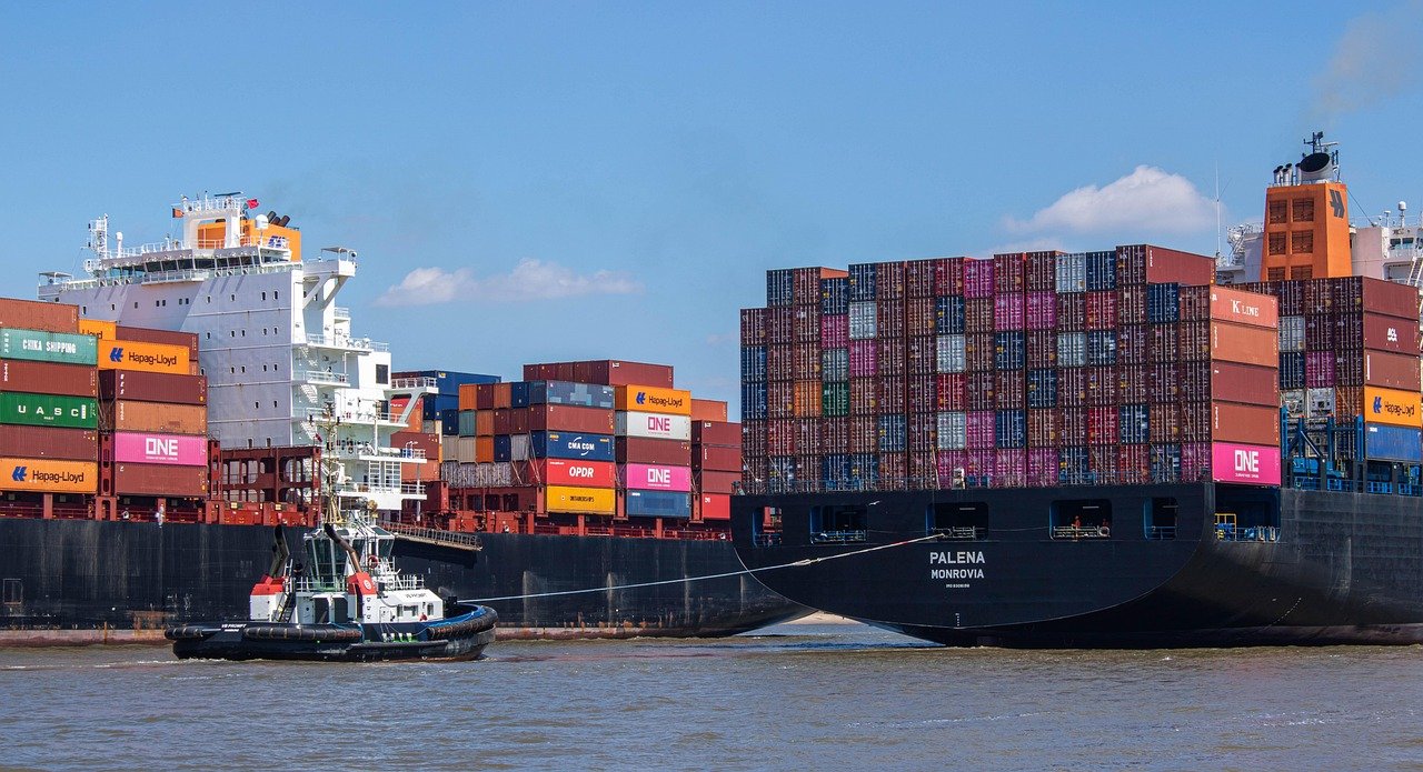 Livraison de containers