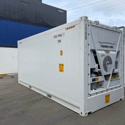 Container isotherme 20 pieds reefer sans groupe, reconditionné